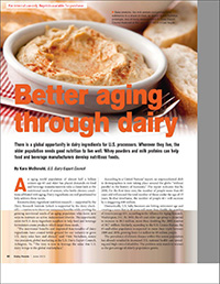 better aging through dairy